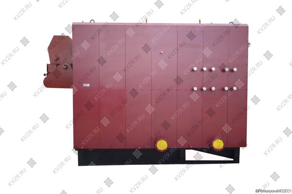 Котел 1.5 МВт с ЗП РПК твердотопливный