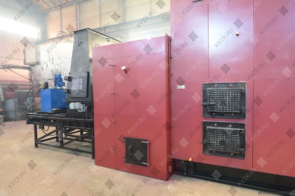 Котел 2500 кВт на щепе отопительный